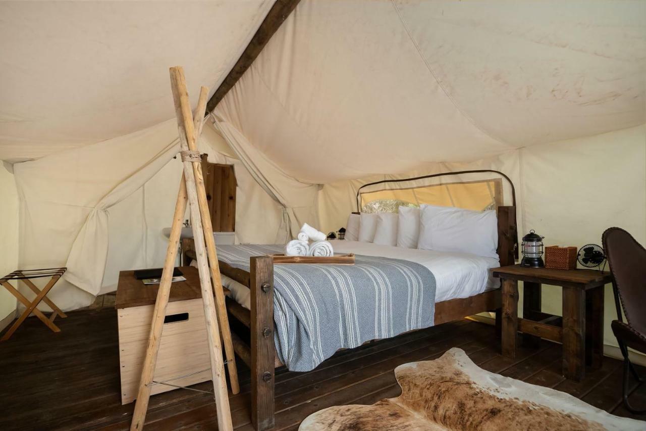 Under Canvas Glacier Coram Esterno foto